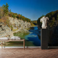 Follow Rivers Mural Wallpaper - room preview 04