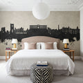Oban Scotland Skyline Concrete Mural Wallpaper - room preview 04