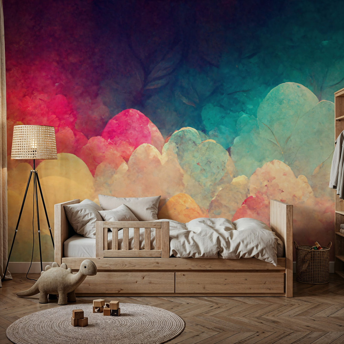 Fantasy Clouds Mural Wallpaper - room preview 04