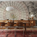 Map of Winds Mural Wallpaper - room preview 04