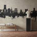 Guildford England Skyline Concrete Mural Wallpaper - room preview 04