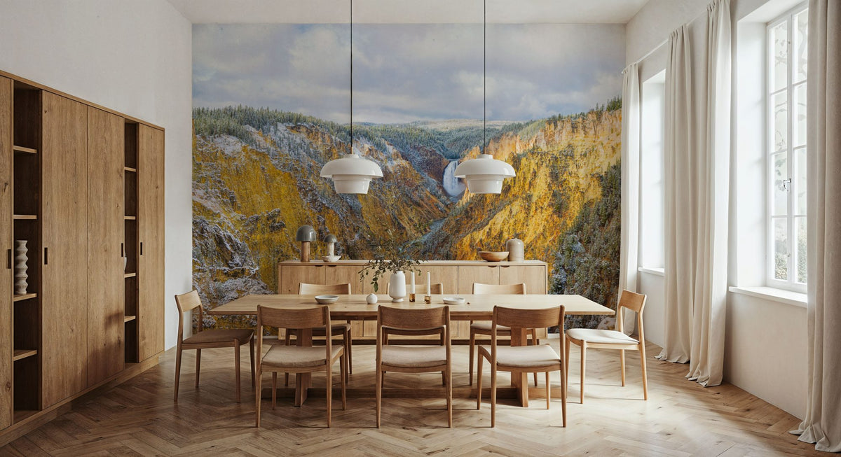 Lower Falls Mural Wallpaper - room preview 04