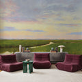 Brilliant Marsh Sunset Mural Wallpaper - room preview 04