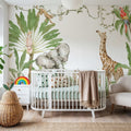 Jungle Friends Mural Wallpaper - room preview 04