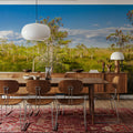 Dwarf Cypress Trees Mural Wallpaper - room preview 04