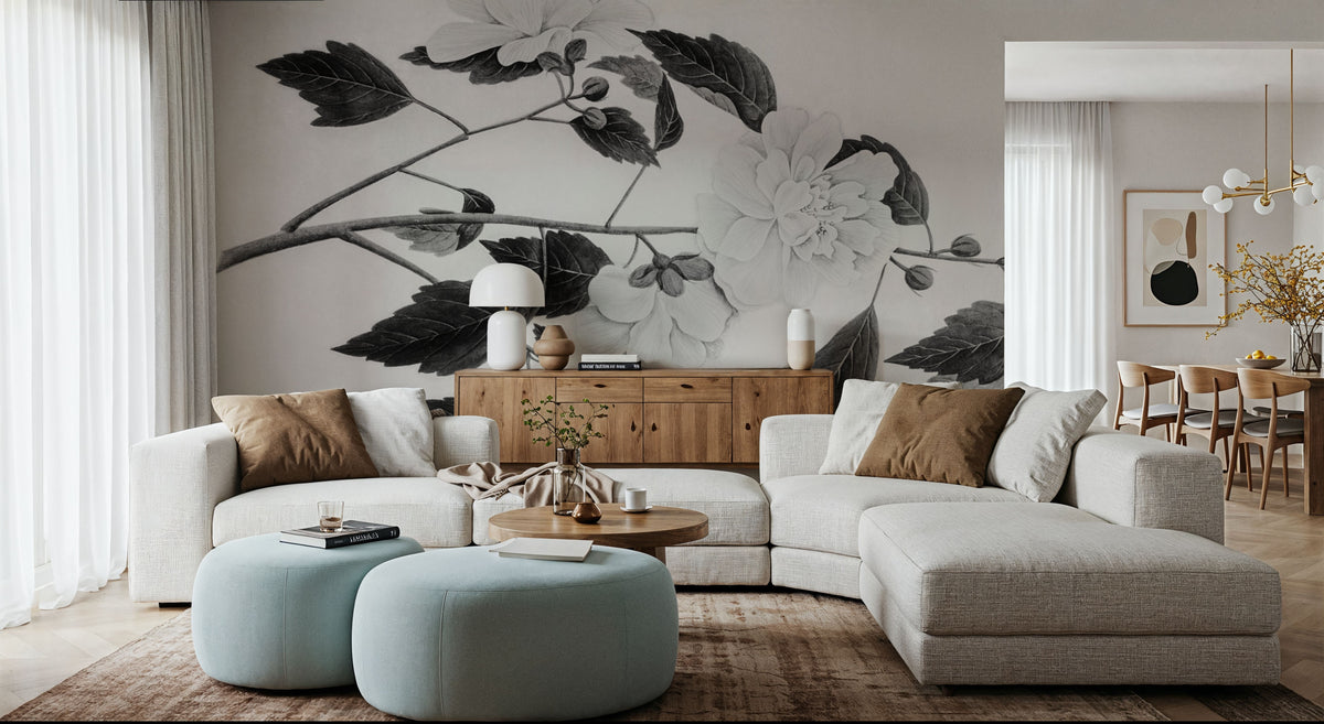 Botanical III Mural Wallpaper - room preview 04