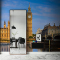 Big Ben Tower and Thames River Mural Wallpaper - room preview 04