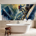 The Climber's Dance with Nature Mural Wallpaper - room preview 04