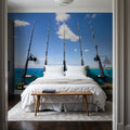 Deep Sea Rods Mural Wallpaper - room preview 04