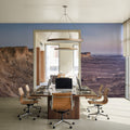 Layered Canyon Mural Wallpaper - room preview 04