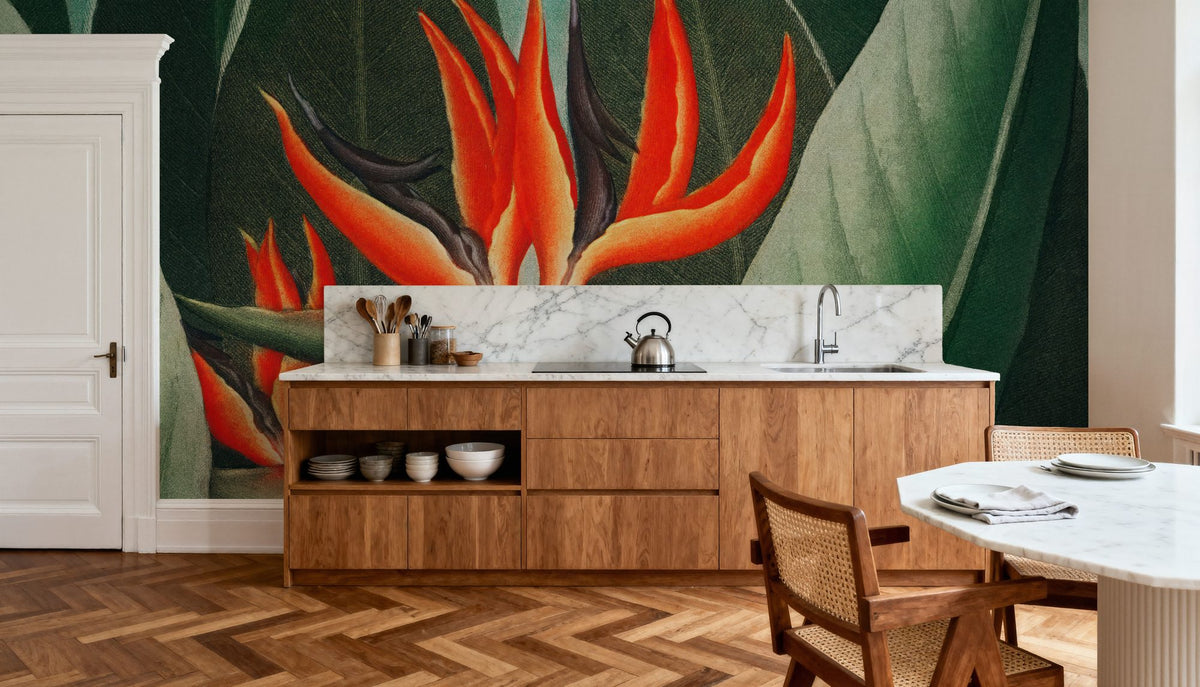 The Queen–Plant Mural Wallpaper - room preview 04