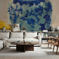 Lemon with Chinoiserie Pot Mural Wallpaper - room preview 04