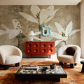 Pencil Floral III Mural Wallpaper - room preview 04