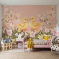 Delightful Ducklings Mural Wallpaper - room preview 04