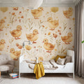 Twee Ducklings Mural Wallpaper - room preview 04