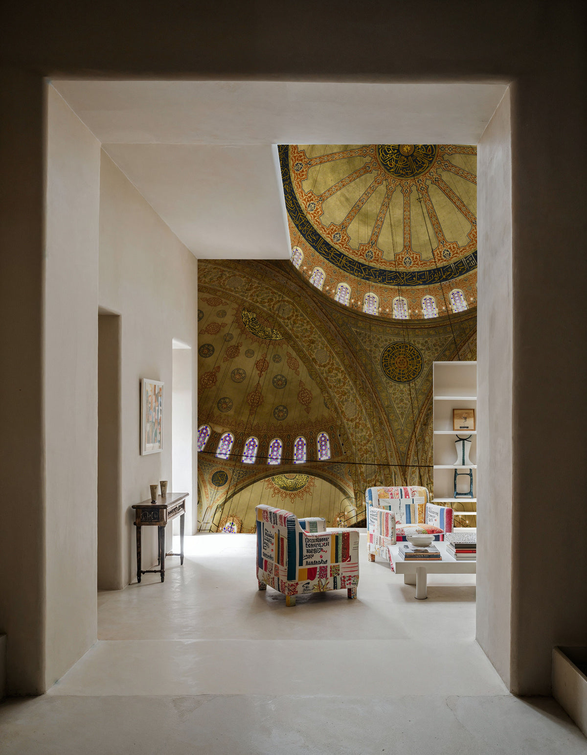 Gilded Mosque Dome Mural Wallpaper - room preview 04