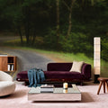 Winding Forest Path Mural Wallpaper - room preview 04