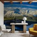 Mt. Nestor, and Goat Mountain Mural Wallpaper - room preview 04