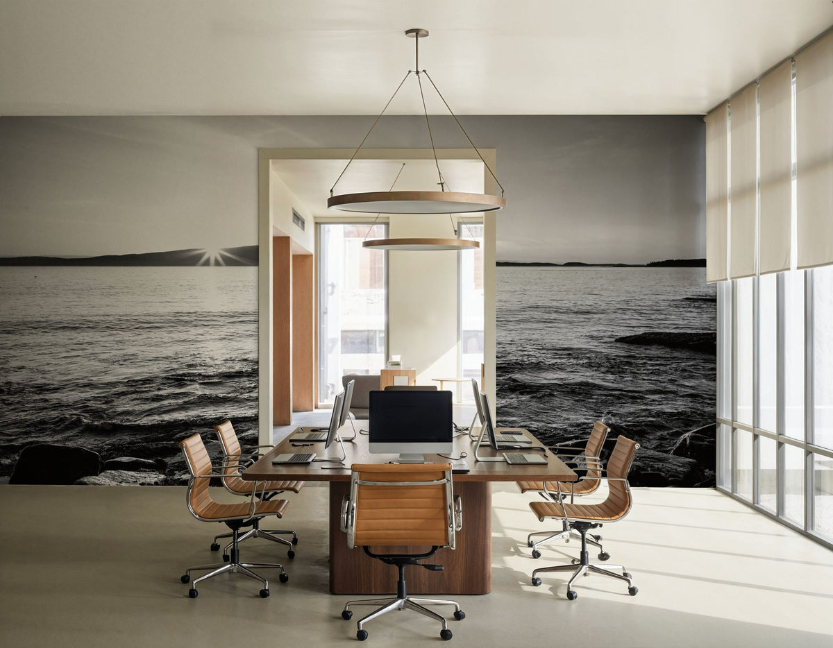 Frenchman Bay Mural Wallpaper - room preview 04