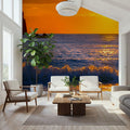 Cala Benirras Sunset Mural Wallpaper - room preview 04