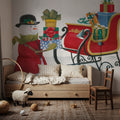 Main Street Christmas XI Mural Wallpaper - room preview 04