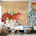 Vintage Fashion Cover IX Mural Wallpaper - room preview 04