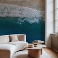 Ocean Swells Mural Wallpaper - room preview 04