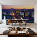 Vegas Twilight Glow Mural Wallpaper - room preview 04