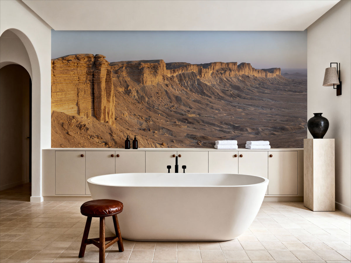 Golden Sandstone Mural Wallpaper - room preview 04