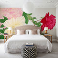 Tanigami Rose Trio Mural Wallpaper - room preview 04
