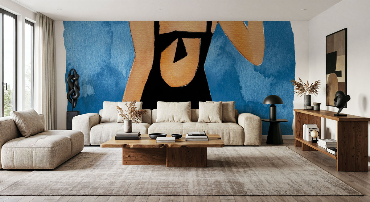Ipanema Girl One Piece Mural Wallpaper - room preview 04