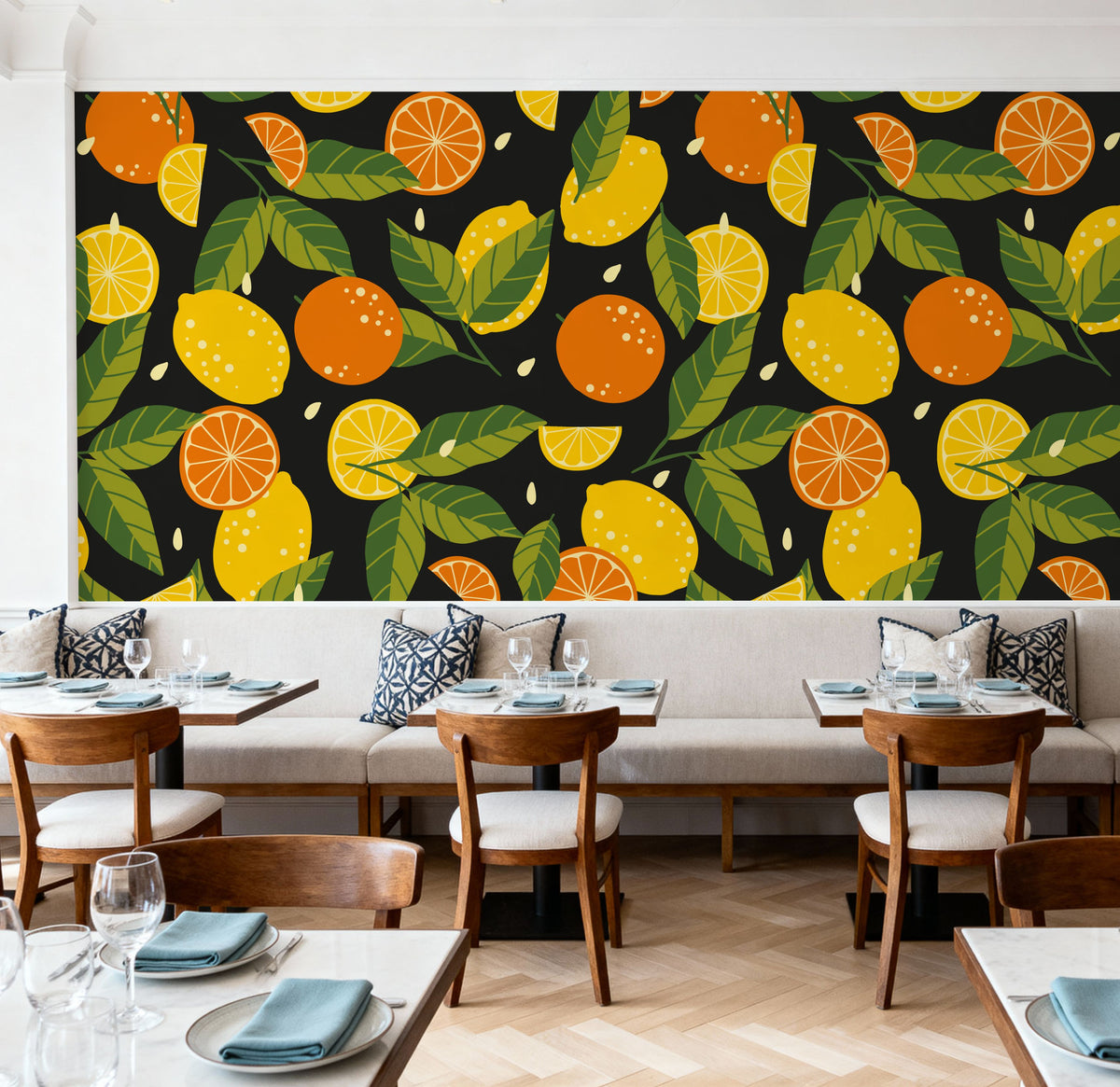 Lemonade Mural Wallpaper - room preview 04