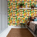 Homley Geometry, Multi Mural Wallpaper - room preview 04