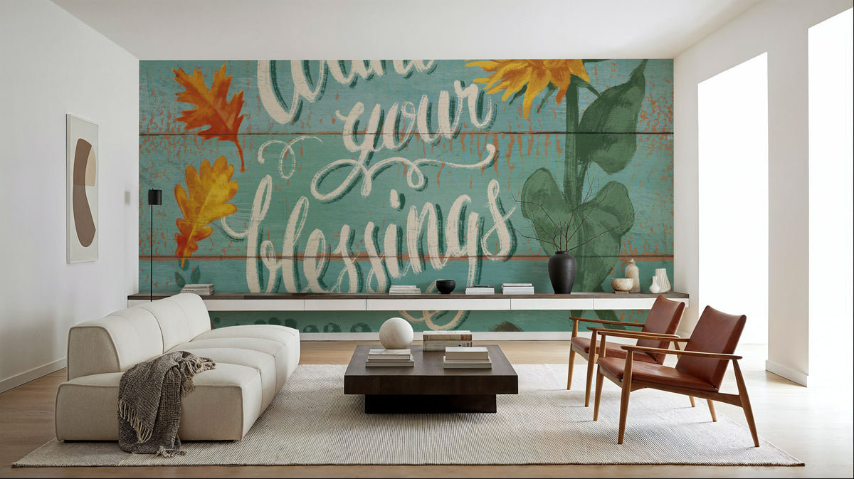 Harvest Delight IV Mural Wallpaper - room preview 04