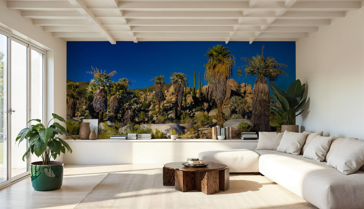 Baja Palms Mural Wallpaper - room preview 04