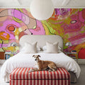 Hypnotic Tree Mural Wallpaper - room preview 04