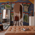 Greetings From Smokey Mountains Mural Wallpaper - room preview 04