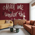 Festive Blooms X Mural Wallpaper - room preview 04