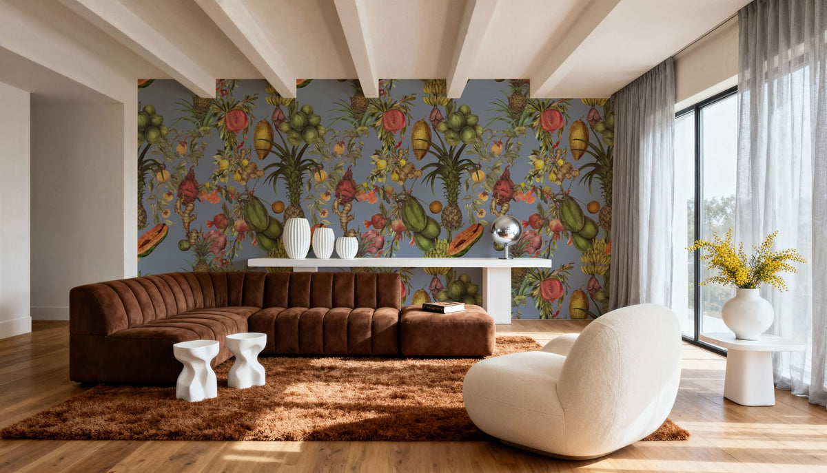 Juicy Fruits, Sky Mural Wallpaper - room preview 04