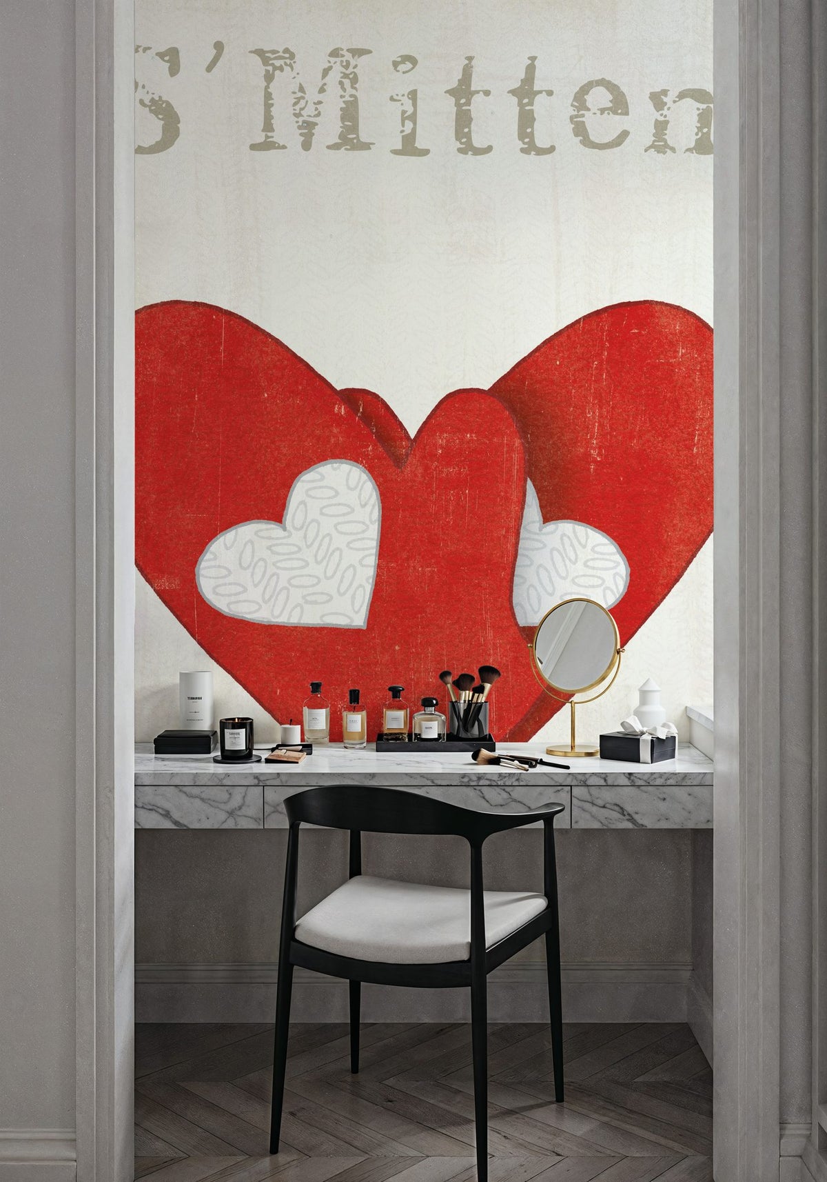 Winter Sentiments III Mural Wallpaper - room preview 04