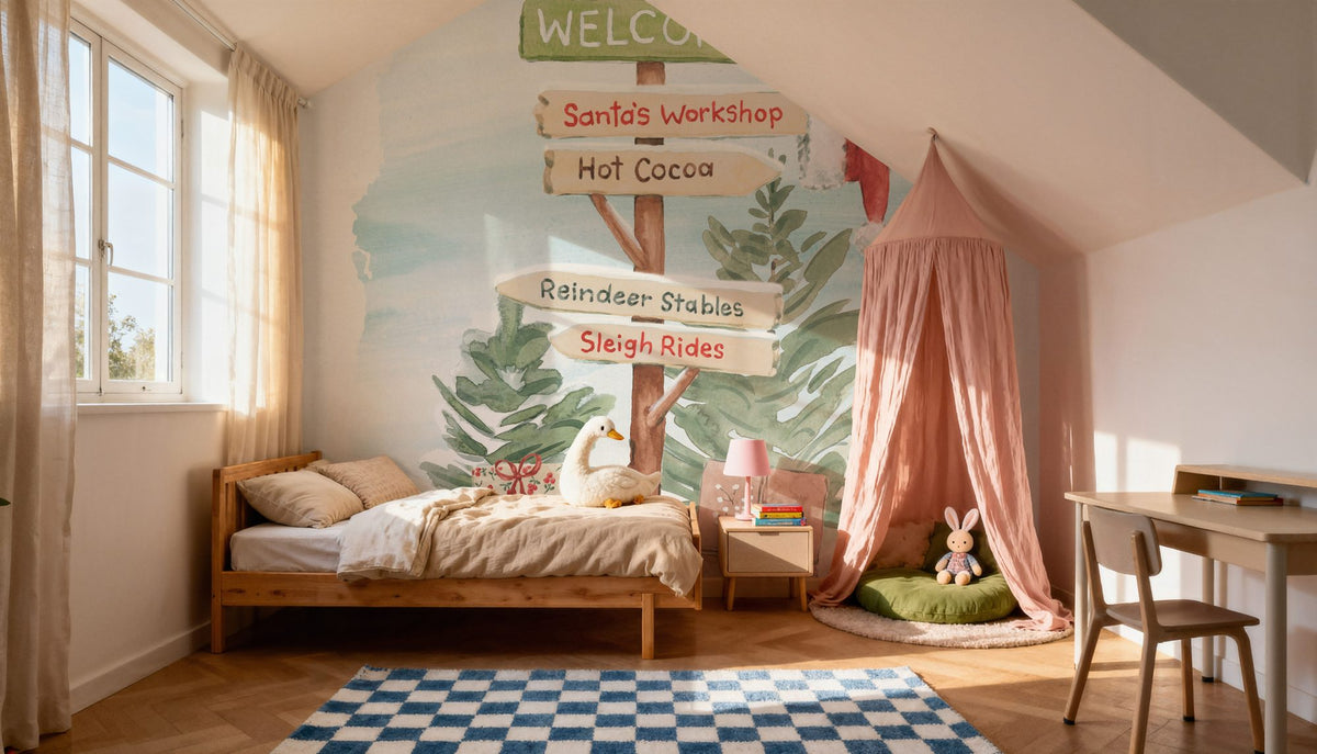 Winter Stroll III Mural Wallpaper - room preview 04