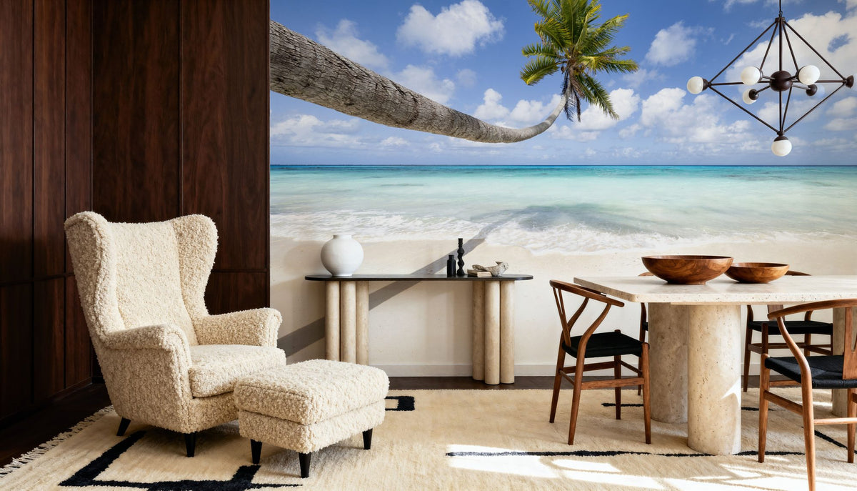 Hanging Palm Tree Mural Wallpaper - room preview 04