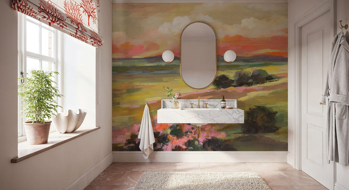 Valley View Mural Wallpaper - room preview 04