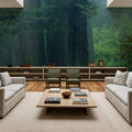 Misty Woodland Heights Mural Wallpaper - room preview 04