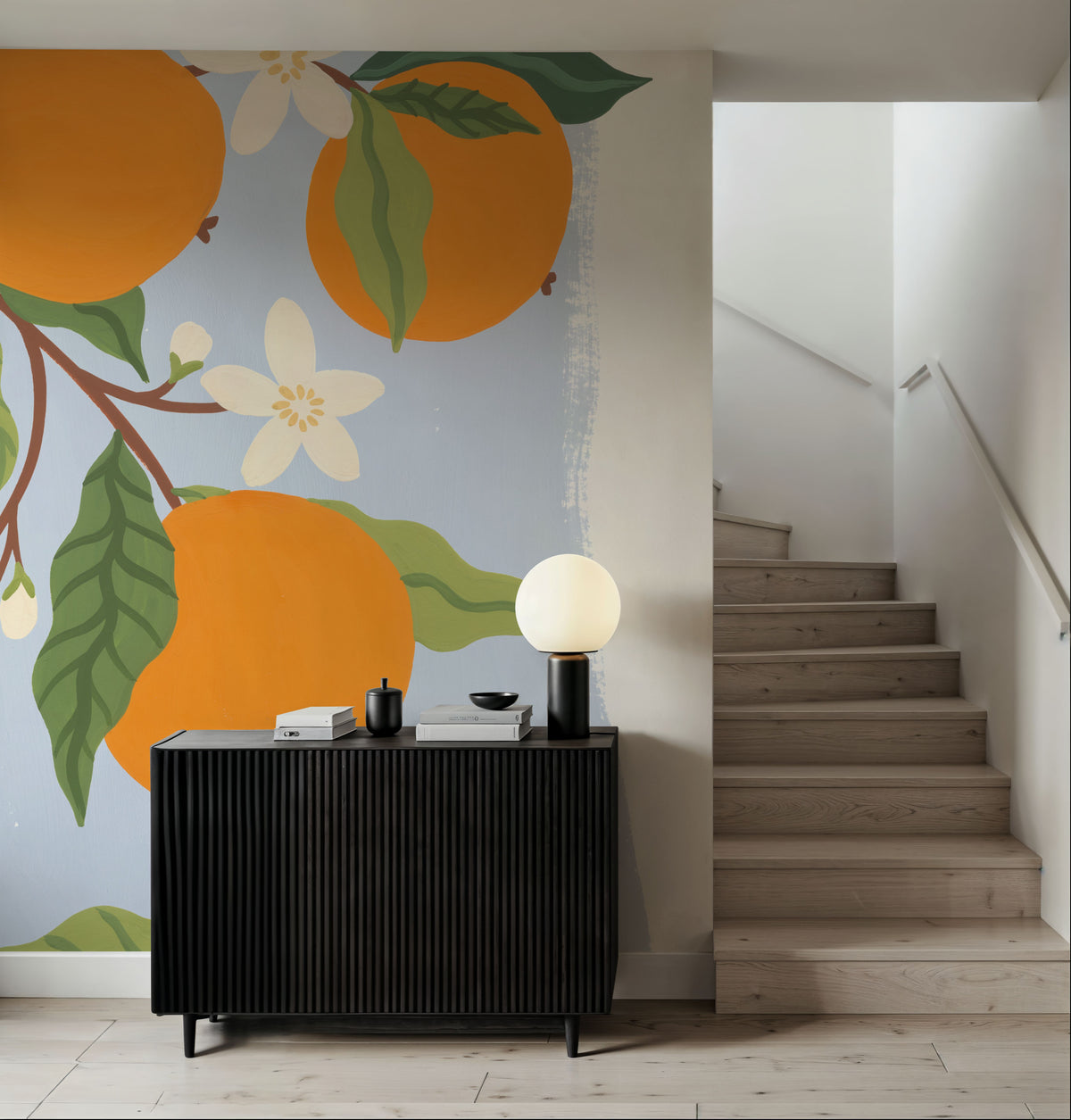 Marche Aux Fruits I Mural Wallpaper - room preview 04