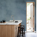 Soft Fog, Ocean Blue Mural Wallpaper - room preview 04
