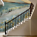 Flowers Along the Path Mural Wallpaper - room preview 04
