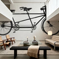 Tandem Bike Mural Wallpaper - room preview 04