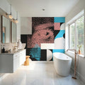 Transisition Texture Mural Wallpaper - room preview 04