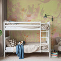 Dream Lupine, Butter Yellow Mural Wallpaper - room preview 04